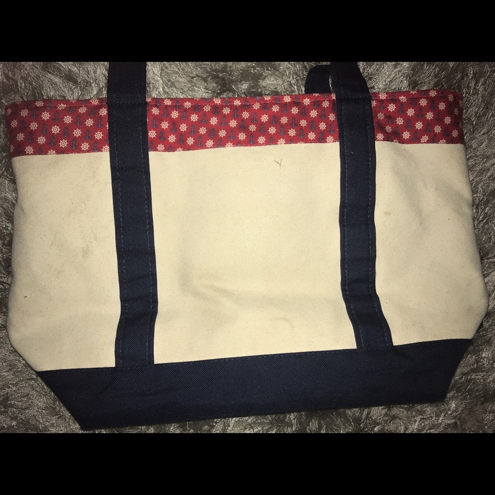 Vineyard Vines classic red white blue tote bag - Picture 2 of 6